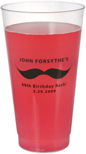Promotional Stadium Cups: 16oz Clear Plastic Cups